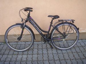 Kross Trans 3.0 női trekking fekete-lila